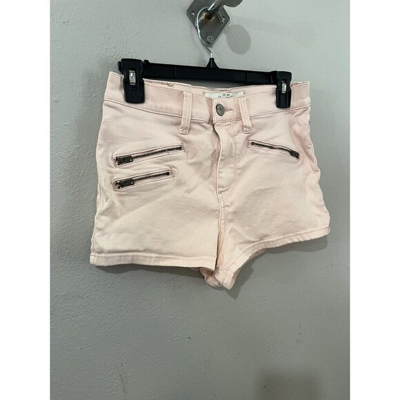 Abercrombie And Fitch Shorts Women 6 Pink Stretchy - Picture 3 of 9